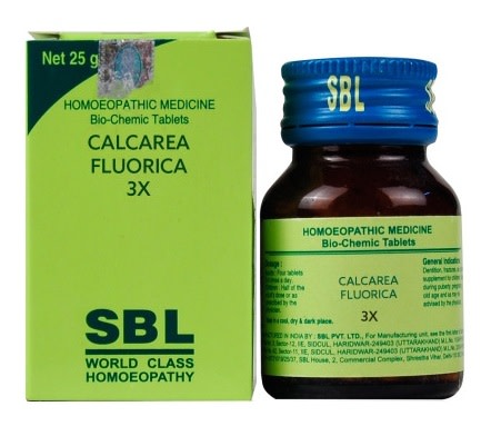 SBL Calcarea Fluorica Biochemic Tablet 3X